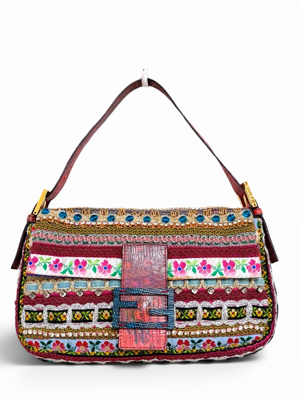 Rare Vintage Mixed Media Fendi Baguette